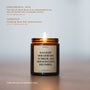 Duftkerze - Das Licht der Liebe ist stärker, als der Schatten des Todes - Happysoy®