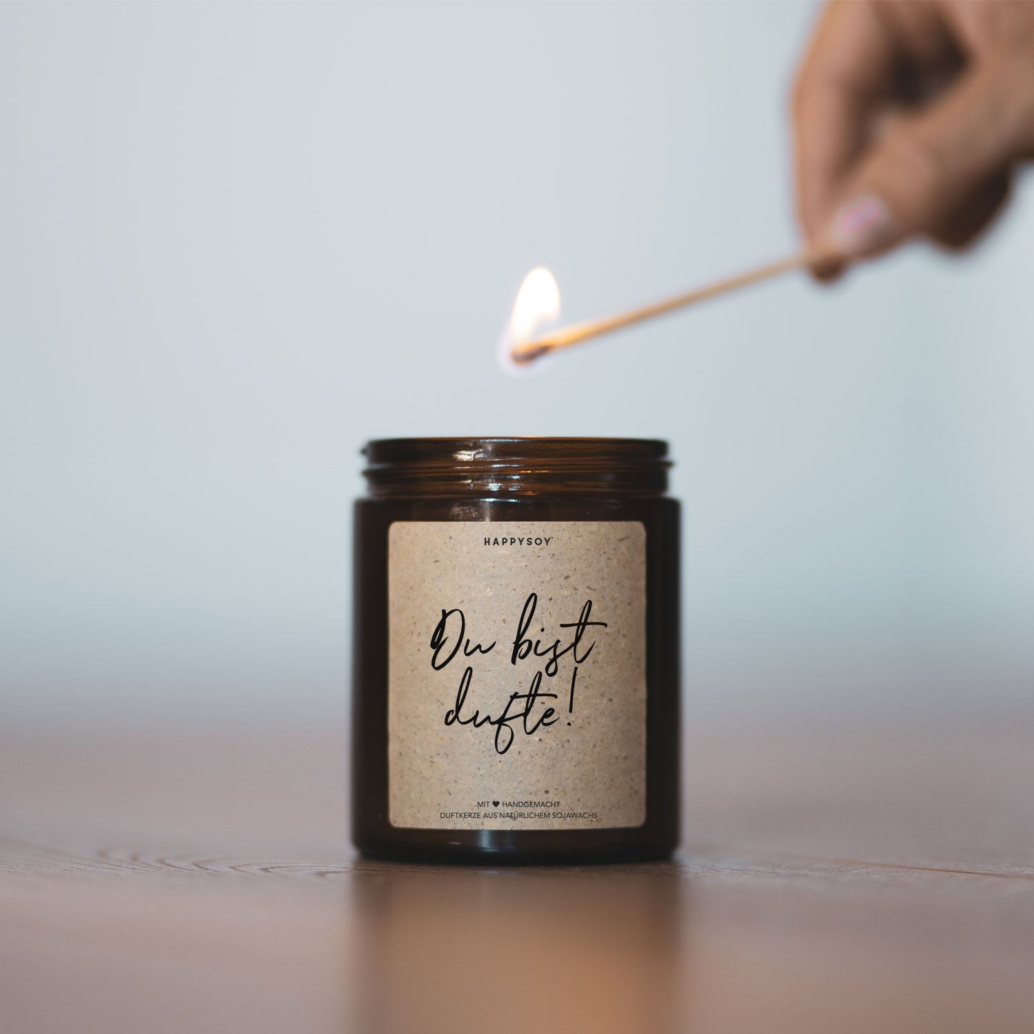 Duftkerze - Du bist dufte. - Happysoy®