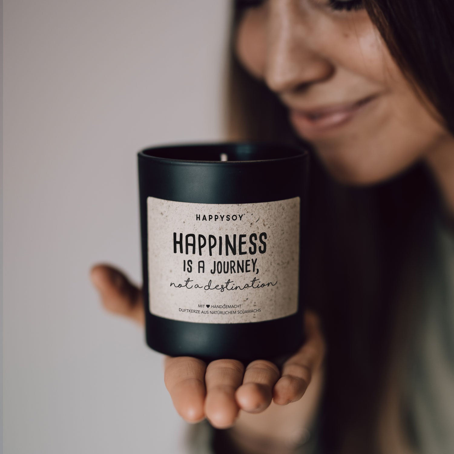Duftkerze - Happiness is a journey, not a destination - Happysoy®