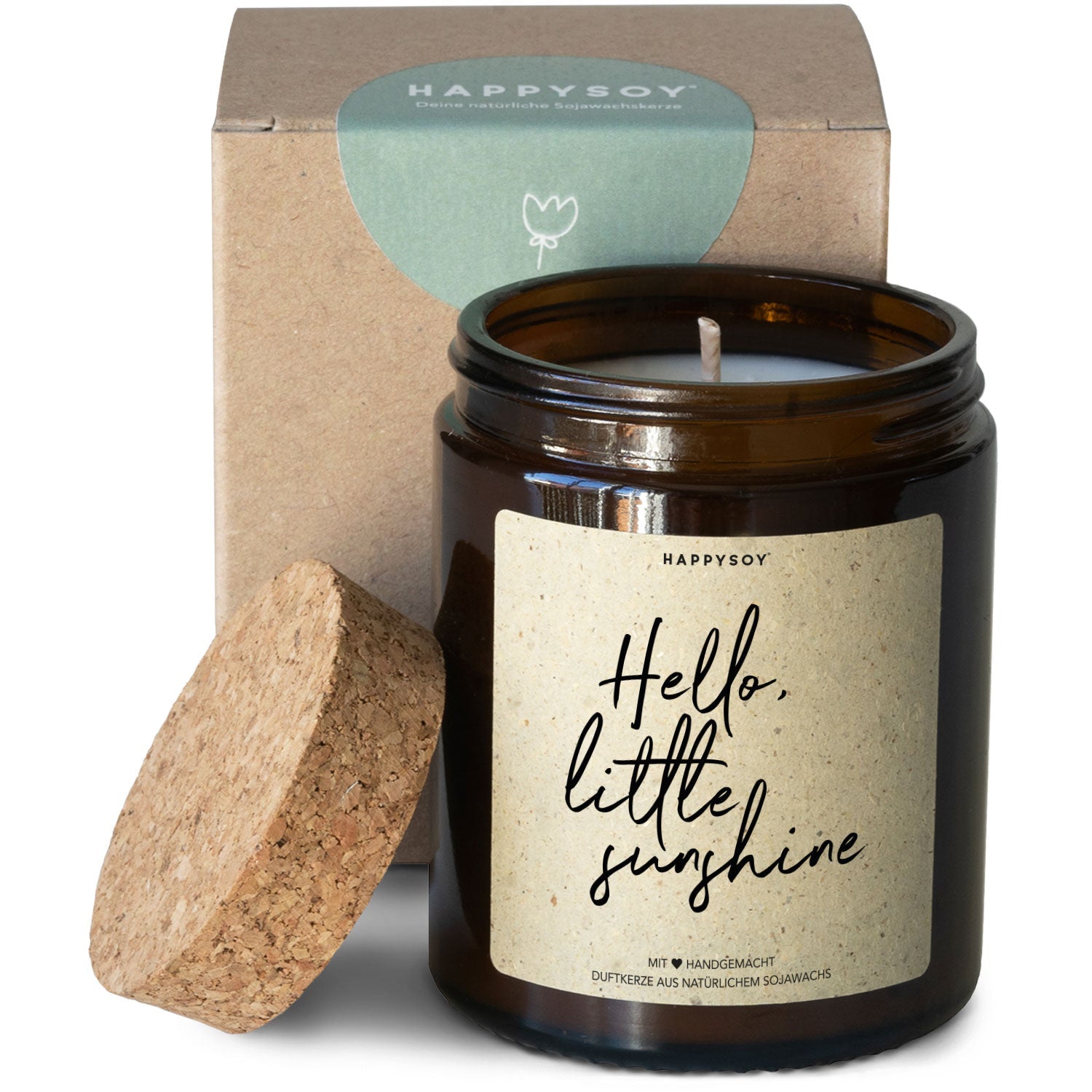 Duftkerze - Hello, little sunshine! - Happysoy®