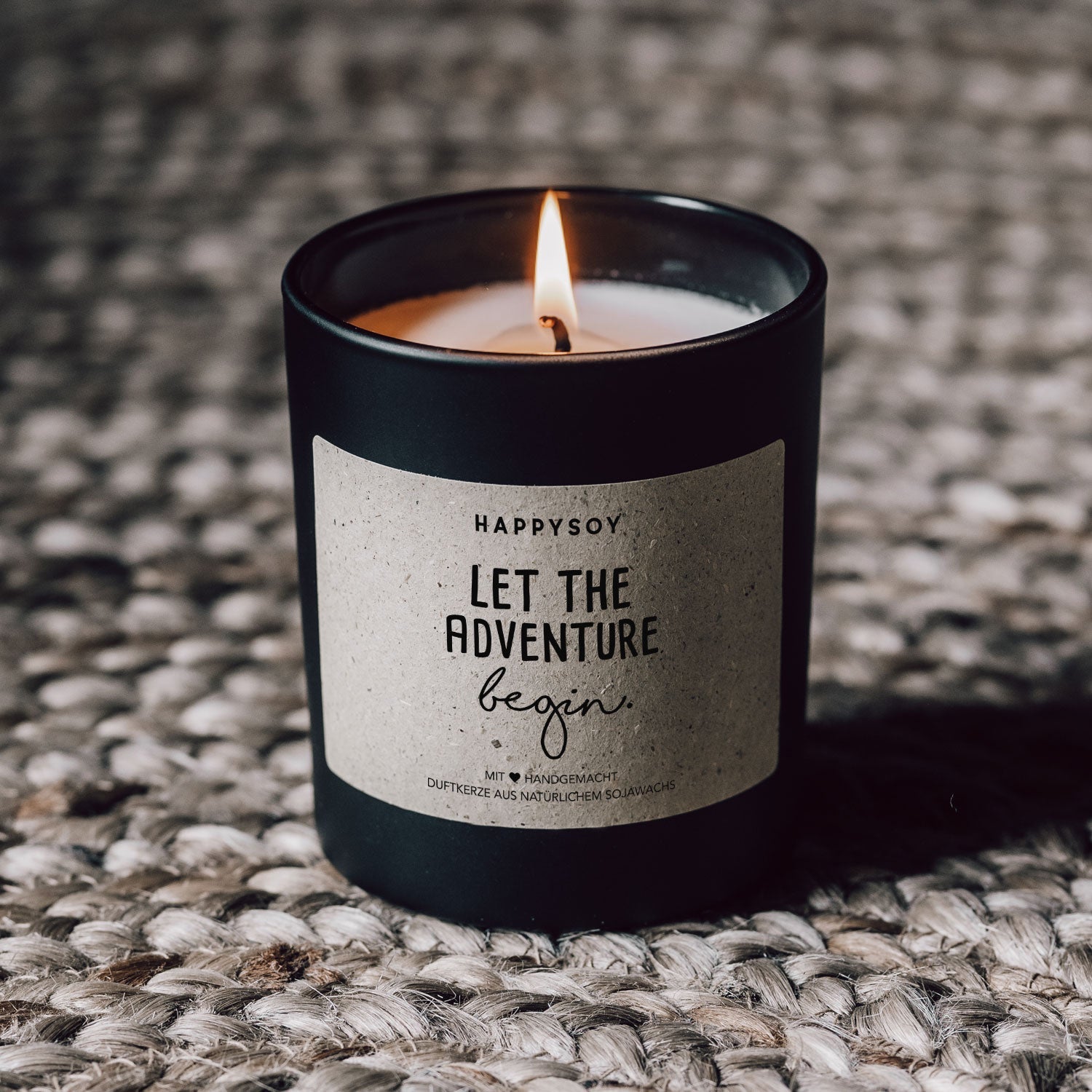 Duftkerze - Let the adventure begin - Happysoy®