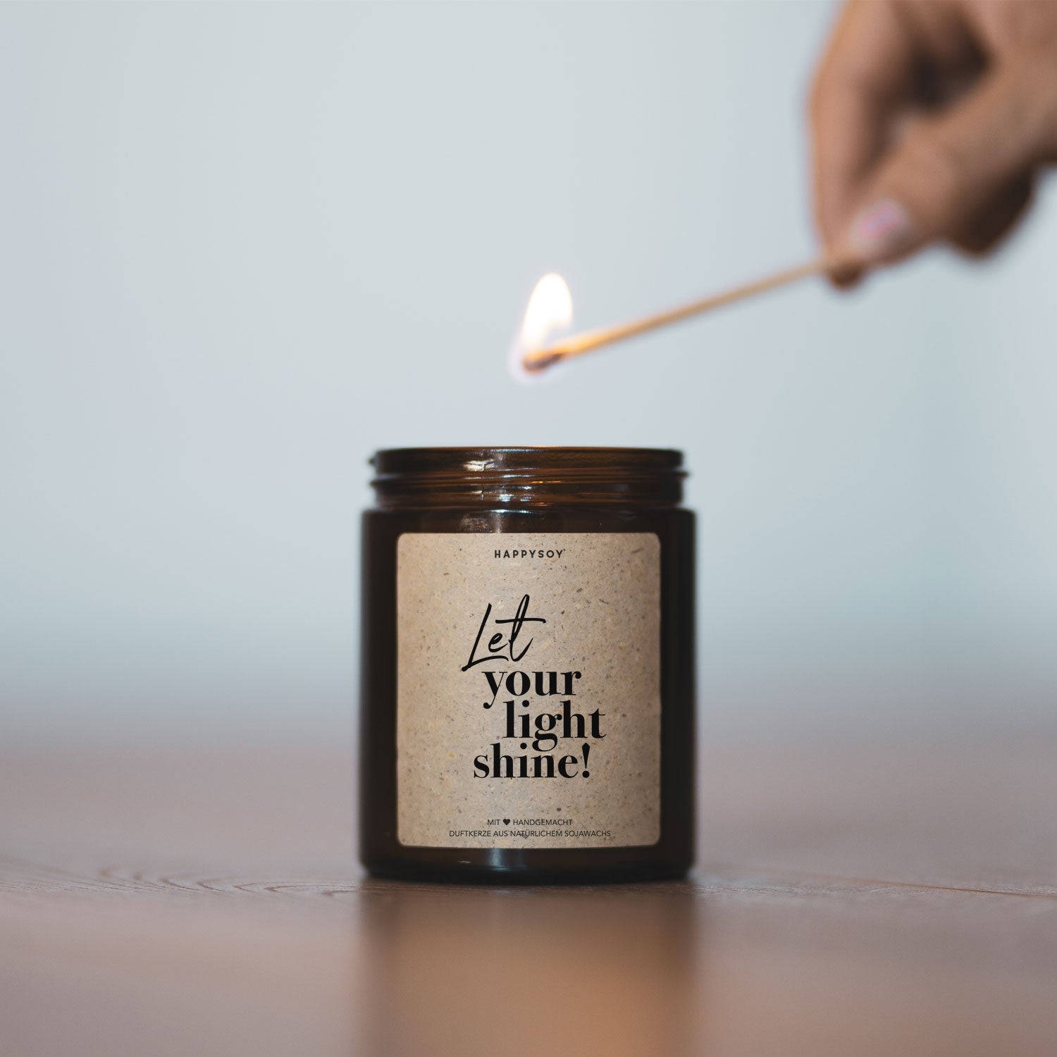 Duftkerze - Let your light shine! - Happysoy®