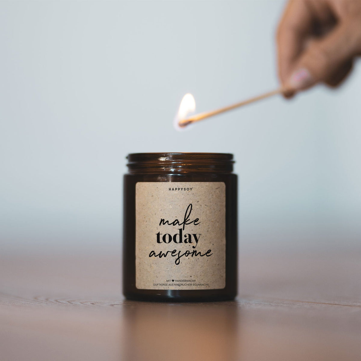 Duftkerze - Make today awesome! - Happysoy®
