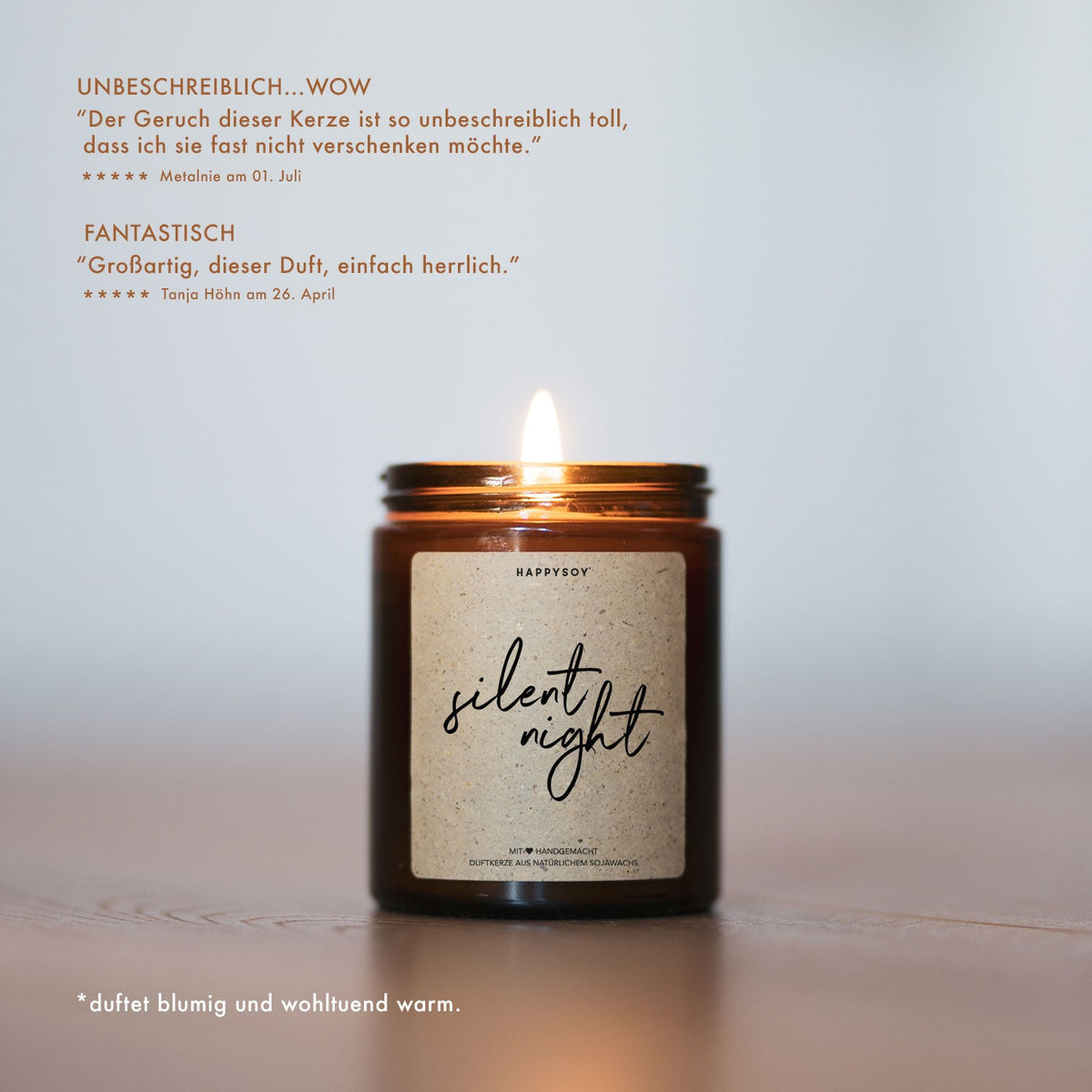 Duftkerze - Silent night - Happysoy®